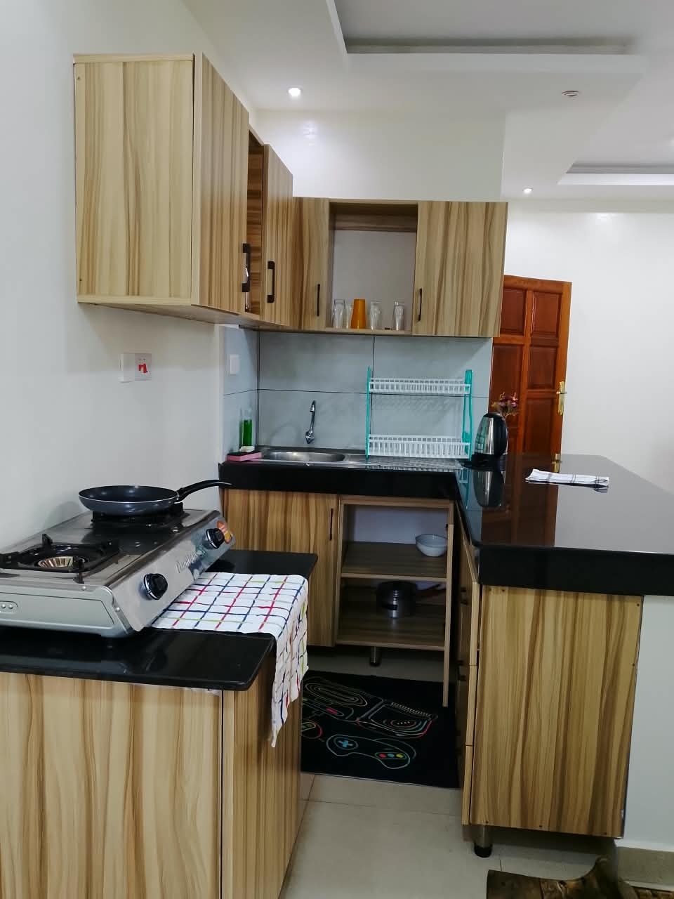 First floor standard apartment kitchen at @Dawn's Ville