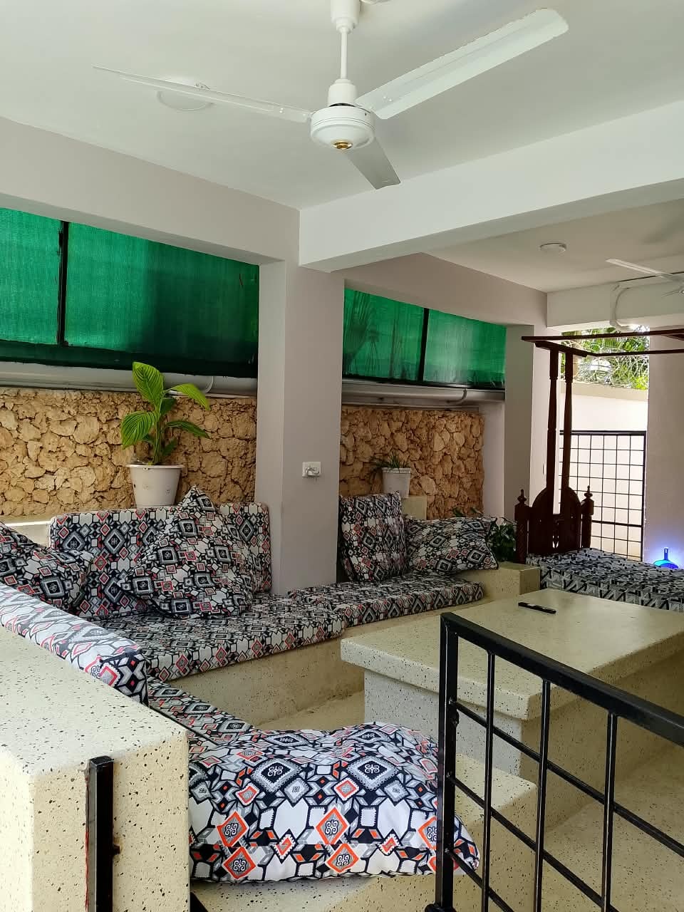 Ground floor private terrace at @Dawn's Ville